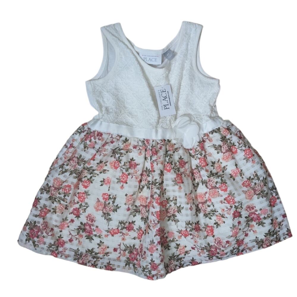 NWT Children's Place Lace and‎ Floral Dress
